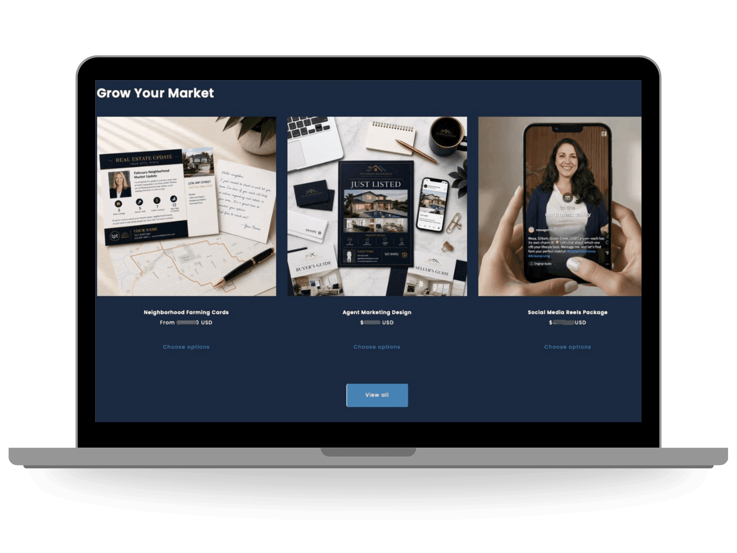 SPACE Store marketing and lead-generation assets